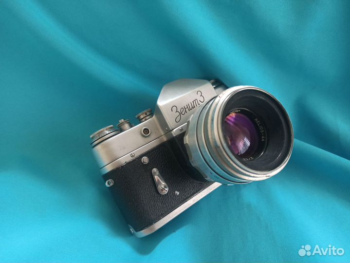 Плёночный фотоаппарат Зенит-3 без Гелиоса