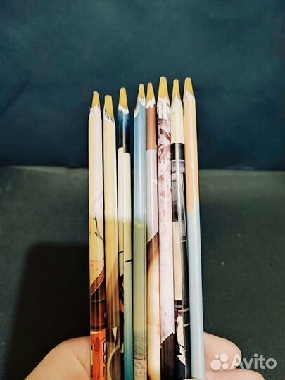 Карандаши восковые