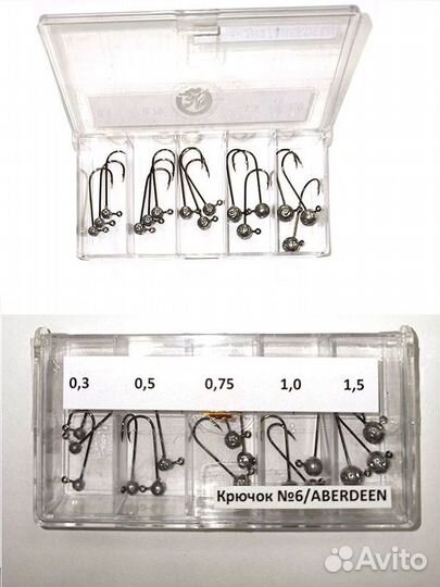 Джиг-головка микро кр.№6 0.75