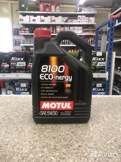 Масло моторное Motul 8100 Eco-Nergy 5W30 4л