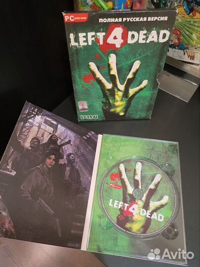 Пк игра слипкейс Left 4 dead slipcase big box