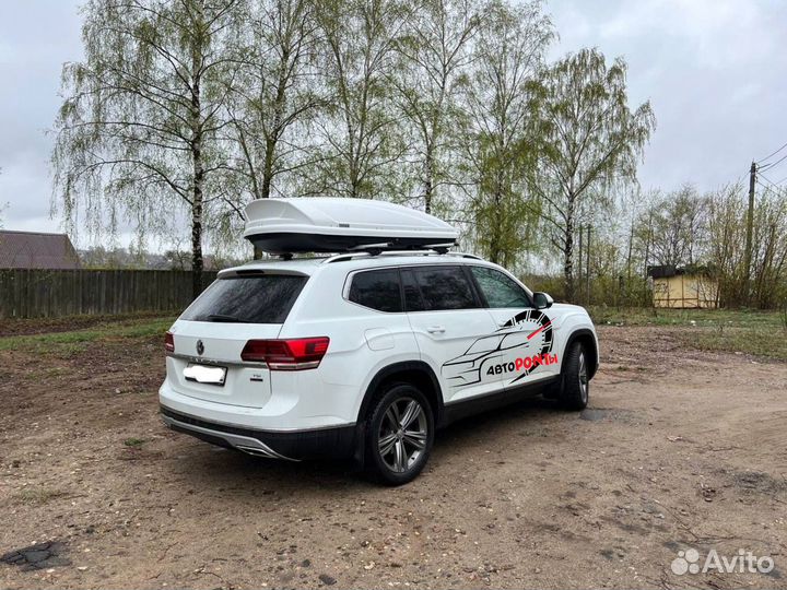 Бокс на крышу Voyage 670л для Volkswagen Teramont