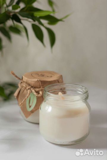 Ароматизированные свечи ручной работы