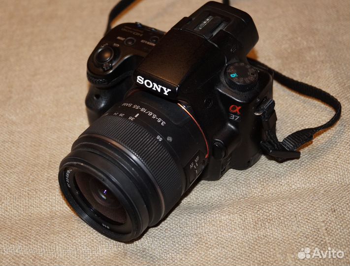 Sony A37 kit 12100 кадров + сумка