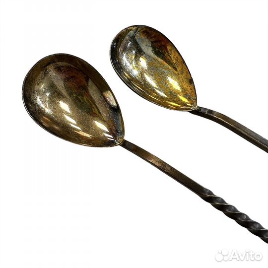 Серебряная Чайная Ложка Для Сервировки Серебро 916