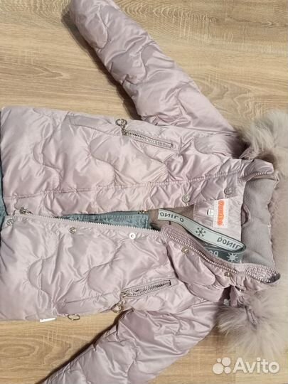 Зимний костюм для девочки