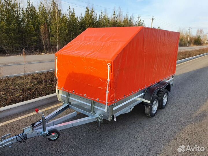 Прицеп двухосный Экспедиция 3.60*1.50