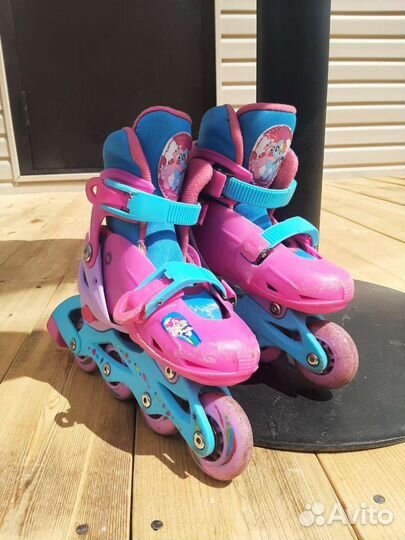 Роликовые коньки раздвижные 27-30