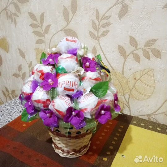 Букеты из конфет