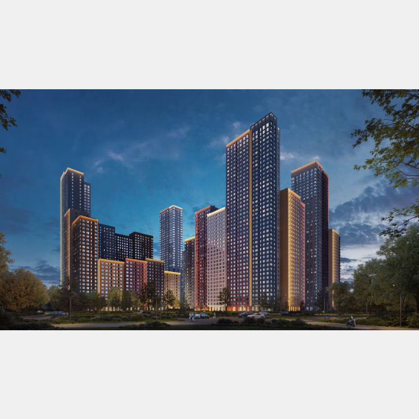 1-к. квартира, 34 м², 20/30 эт.