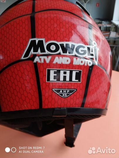Шлем для мотокросса бу, цена 2000