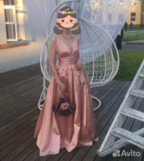 Платье, выпускное платье, жакет, кожаное пальто