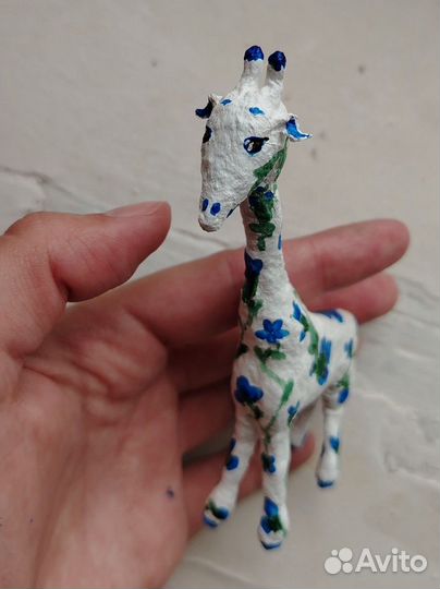 Ватные игрушки в наличии/на заказ. Жирафик