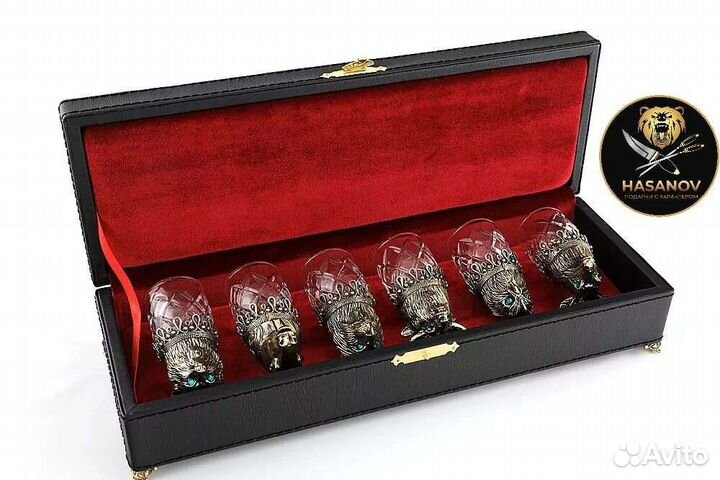 Набор рюмки перевёртыши подарок мужчине