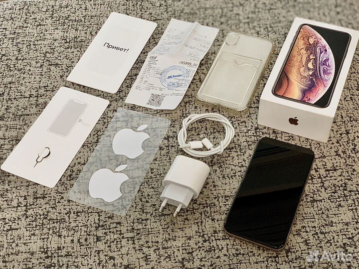 iPhone Xs 64гб Gold Рст