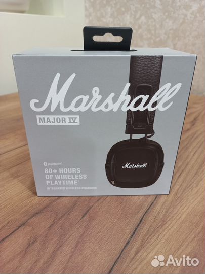 Наушники marshall major 4 black