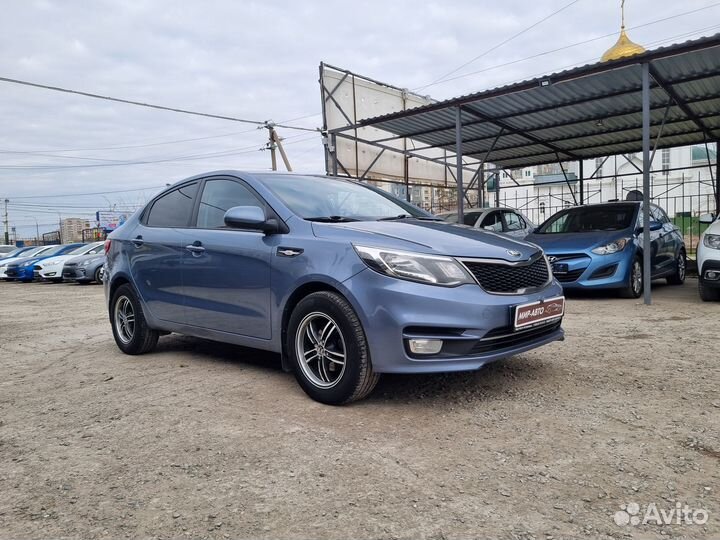 Kia Rio 1.6 МТ, 2015, 111 924 км