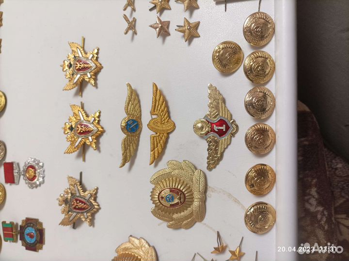 Знаки отличия, эмблемы, петлицы, погоны СССР