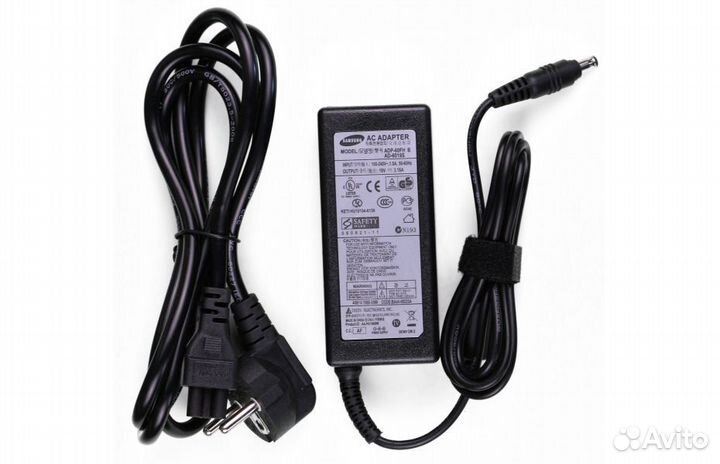 Блок питания (зарядка) Samsung X120 (19V/3.16A)