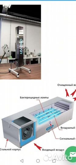 Бактерицидный рециркулятор UV-PRO 15V