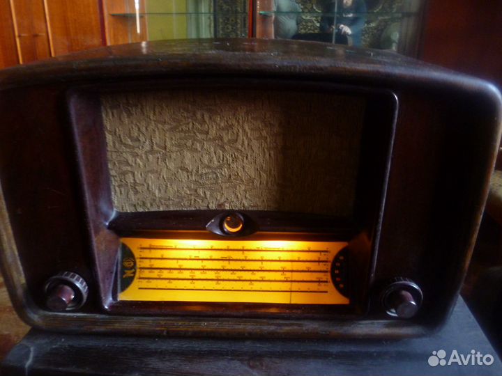 Советский ламповый радиоприемник 