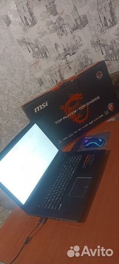 Игровой ноутбук msi 17.3