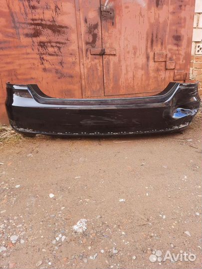 Задний бампер на Фольксваген Поло седан