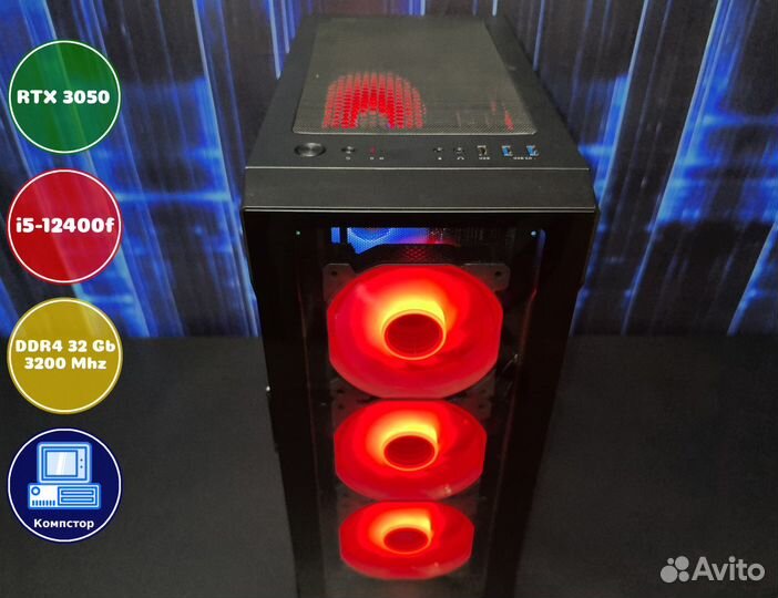 Сборка пк 4к i5-RTX3050-32DDR4-IKG3708962451-H610