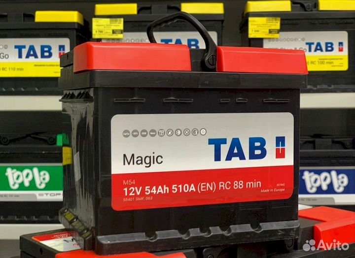 Аккумулятор новый с гарантией TAB magiс 54 Ач