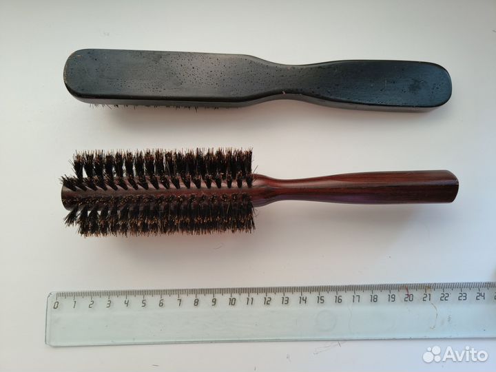 Расческа щётка для волос из натуральной щетины