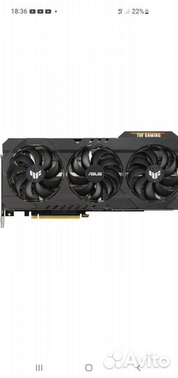 Видеокарта rtx 3070 ti