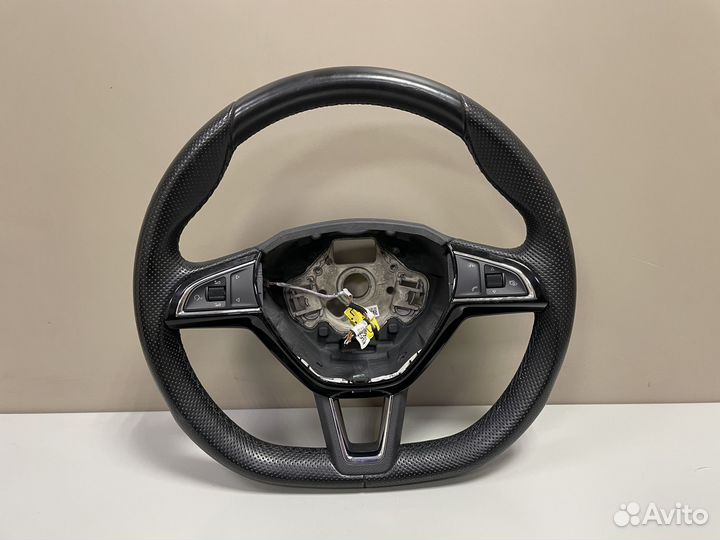 Мульти руль 3-х спицевый Шкода Октавия А7