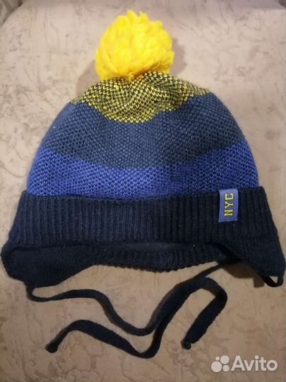Шапка р. 48-50 на холодную осень