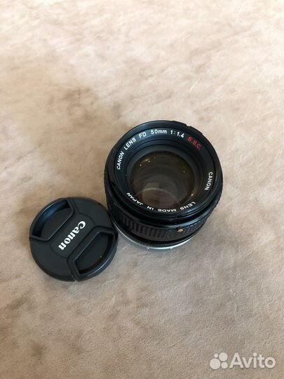 Canon FD 50mm F1.4 SSC
