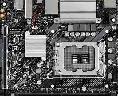 Материнская плата Asrock B760M-ITX/D4 wifi