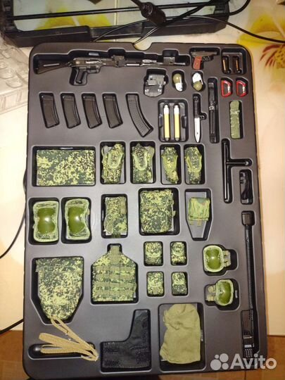 Кукла военная полиция России 30см 1/6