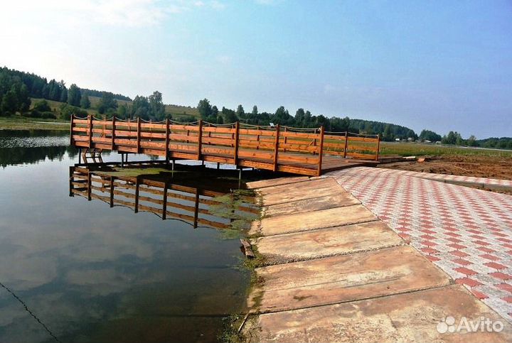 Винтовые сваи для открытой веранды на воде 108мм