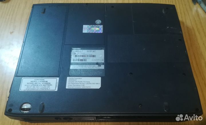 Ноутбук toshiba satellite 2655xdvd, на запчасти