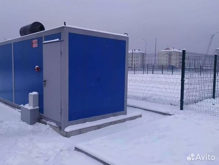Дизельный генератор Азимут 400 кВт в кожухе