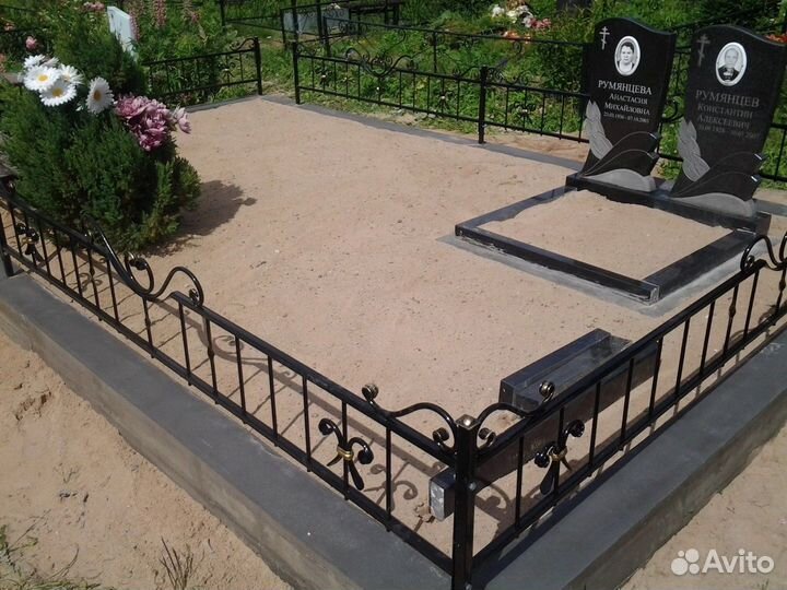 Благоустройство могил