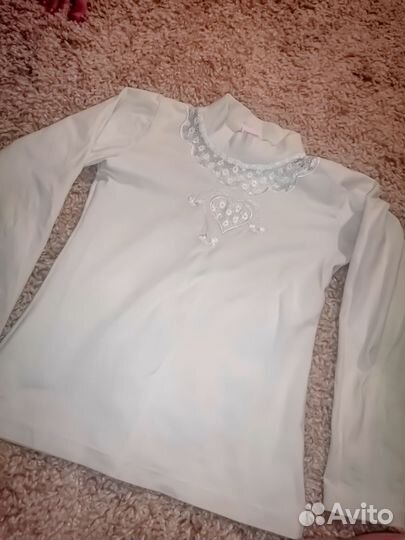 Блузка для девочки 128