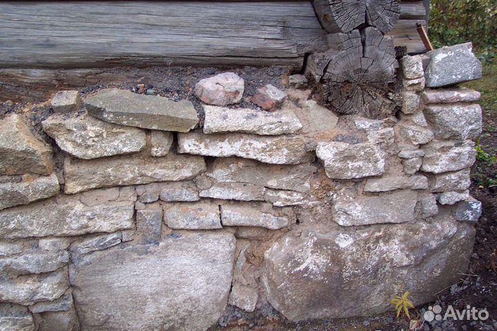 Гранит с фундамента 100 лет