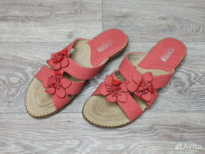 Шлепки женские, р 37