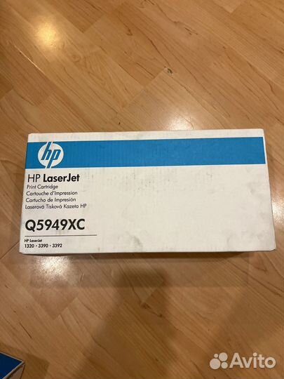 Картриджи для принтера hp