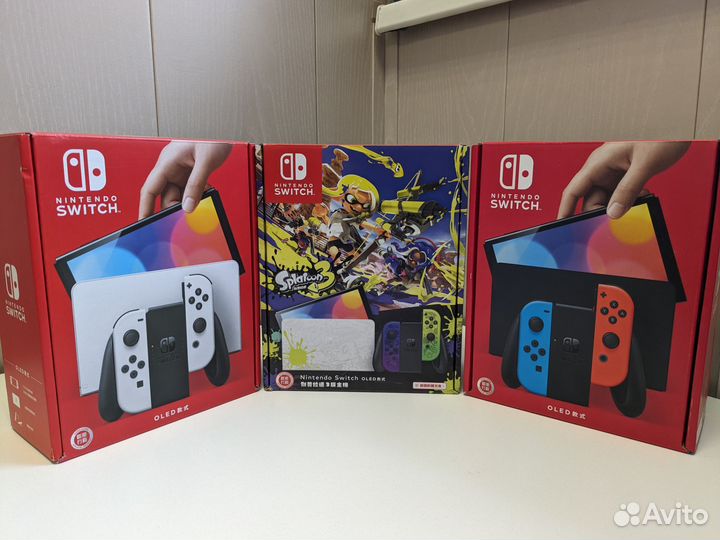 Новые Nintendo switch Oled (чип)