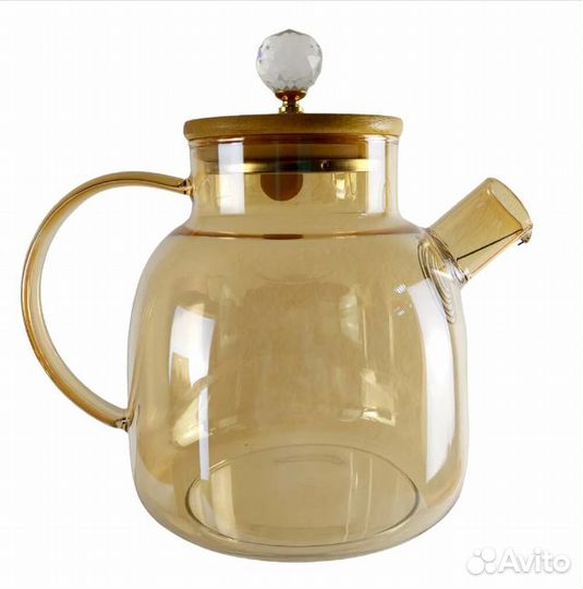 Заварочный чайник 1,5л. Стекло Lenardi