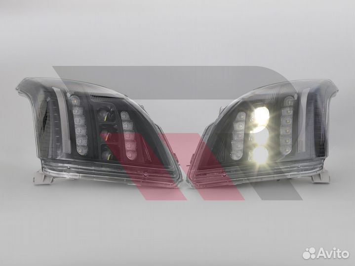 Фары Toyota Land Cruiser Prado 120 LED Тюнинг