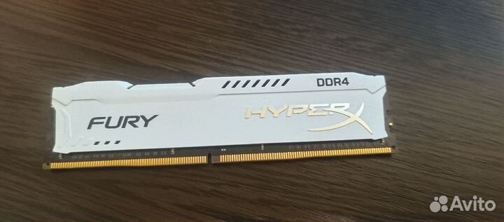 Kingston HyperX fury White 3466MHz 16gb DDR4