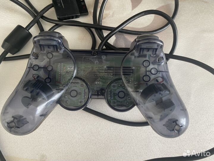 Оригинальный прозрачный джойстик для PS2