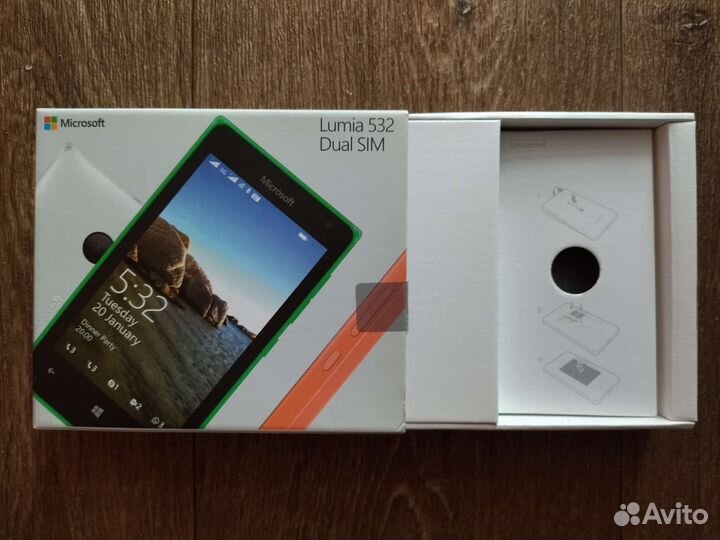 Коробка от Nokia Lumia